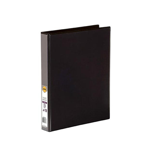 Marbig clearview insert binder a4 25mm 3d black-Marston Moor