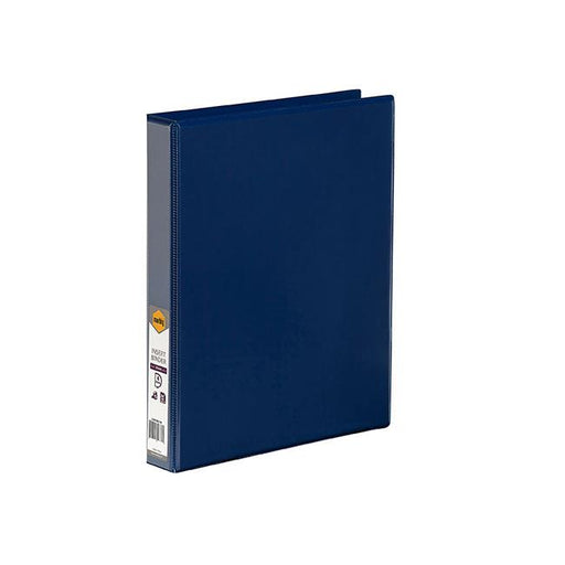 Marbig clearview insert binder a4 25mm 4d blue-Marston Moor