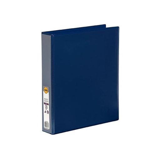 Marbig clearview insert binder a4 38mm 2d blue-Marston Moor