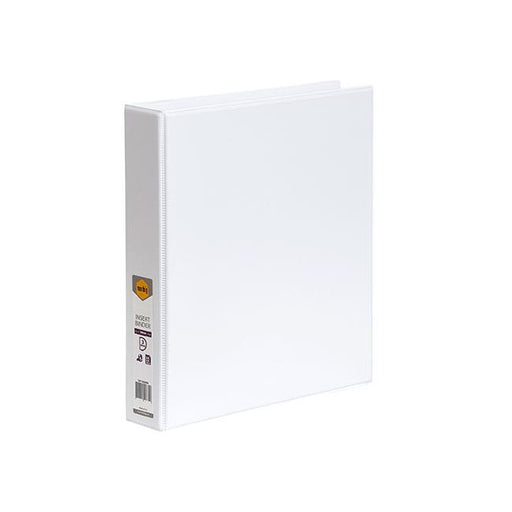 Marbig clearview insert binder a4 38mm 3d white-Marston Moor
