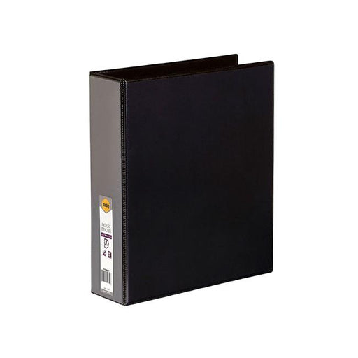 Marbig clearview insert binder a4 50mm 2d black-Marston Moor