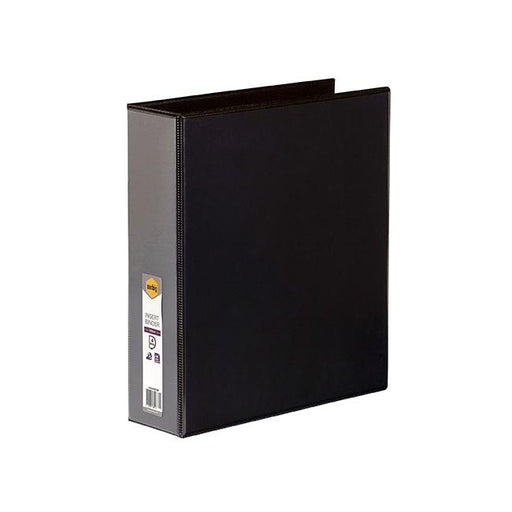 Marbig clearview insert binder a4 50mm 4d black-Marston Moor