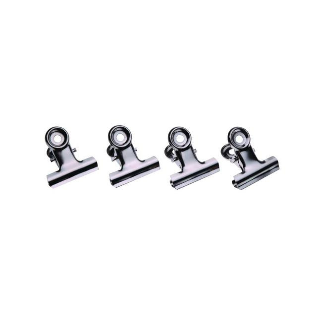 Esselte clip bulldog 31mm bx144 chrome