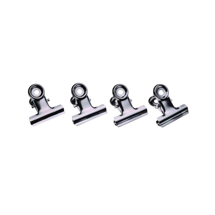 Esselte Clip Bulldog 75Mm Bx36 Chrome 55412