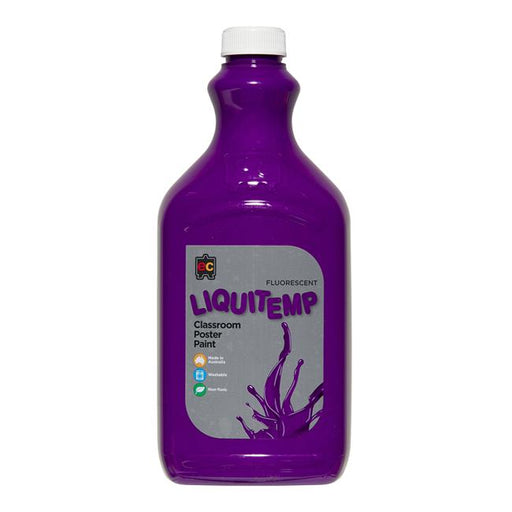 Liquitemp Fluorescent Poster Paint 2l Purple-Marston Moor