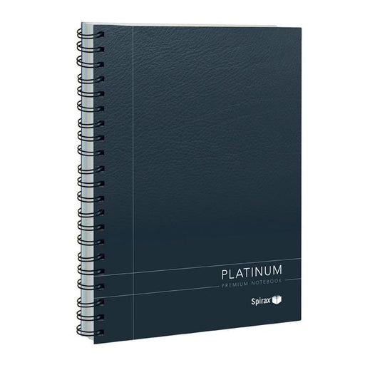 Spirax 401 platinum notebook a5 200 page black-Marston Moor
