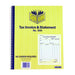 Spirax 500 tax invoice & statement book quarto 250x200mm-Marston Moor