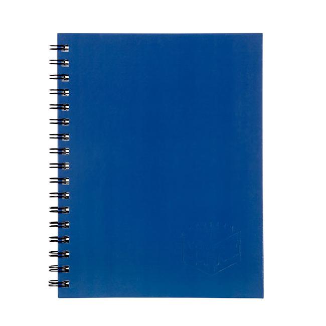 Spirax 511 hard cover book 225x175mm 200 page blue-Marston Moor