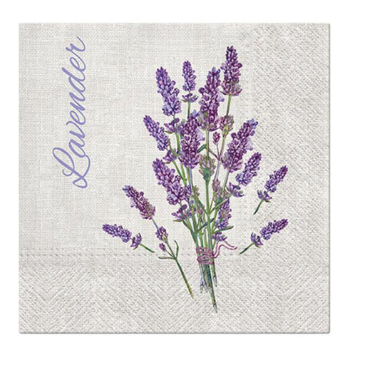 Paw Lunch Napkins 33cm Lavender For You-Marston Moor