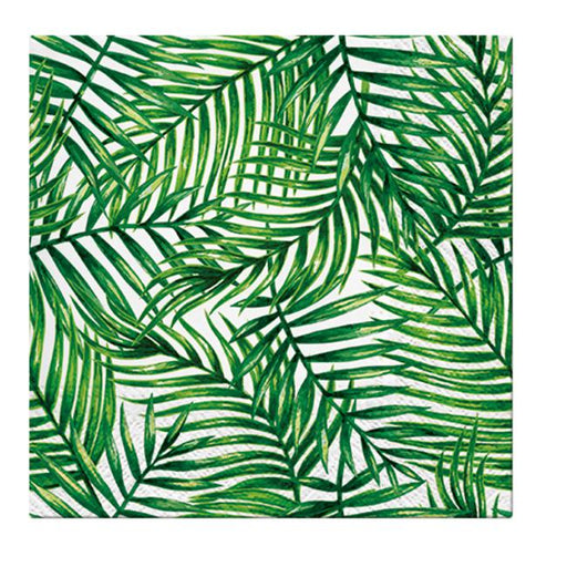 Paw Lunch Napkins 33cm Tropical Leaves-Marston Moor