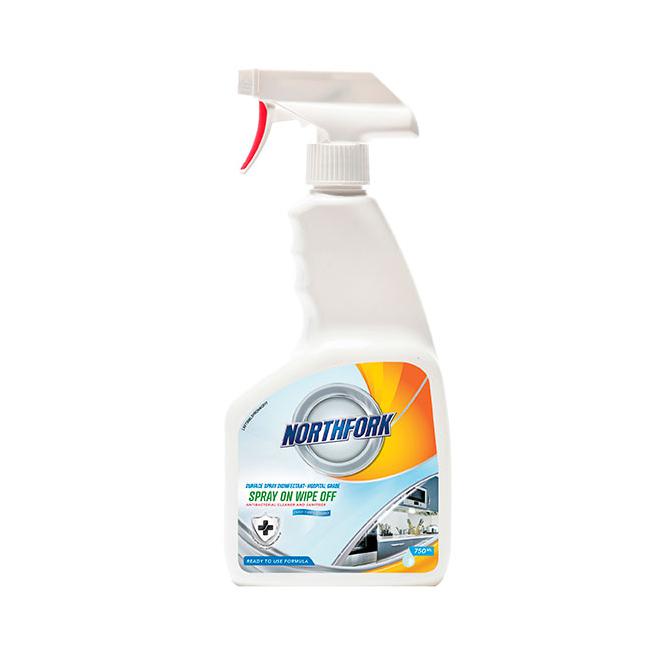 Northfork surface spray disinfectant hospital grade spray on wipe off 750ml-Marston Moor