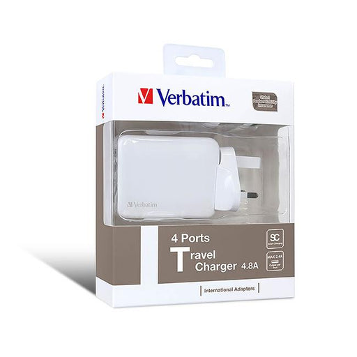 Verbatim travel charger 4-port travel charger (au, us, eu, uk)-Marston Moor