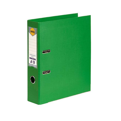 Marbig lever arch file a4 pe green-Marston Moor
