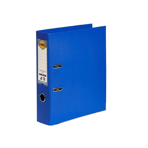 Marbig lever arch file a4 pe royal blue-Marston Moor