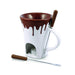 Swissmar Nostalgia 4pc Chocolate Fondue Mug Set-Marston Moor