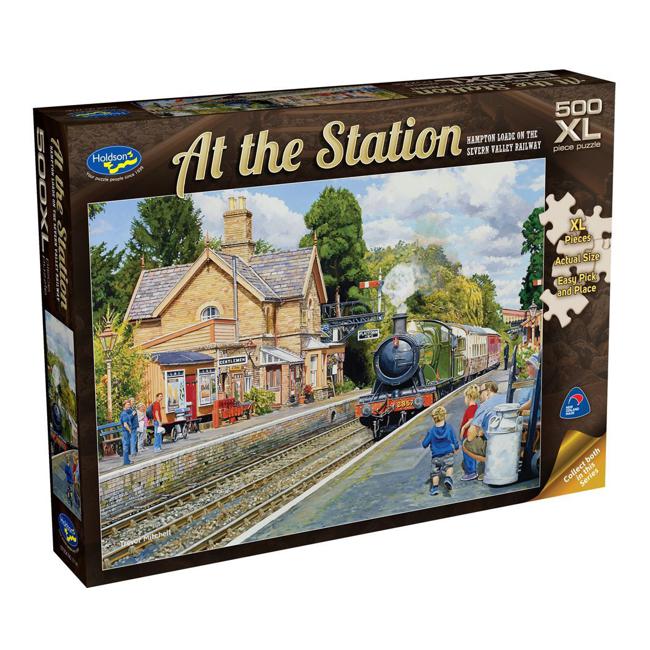 Holdson Puzzle - At The Station 500pc XL (Hampton Loade On The Severn Valley Railway)