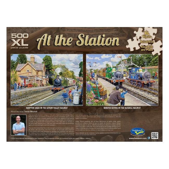 Holdson Puzzle - At The Station 500pc XL (Hampton Loade On The Severn Valley Railway)