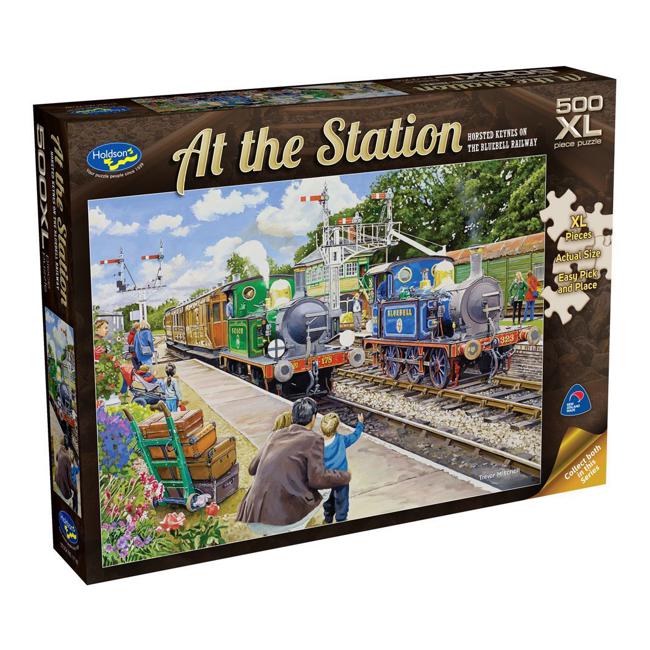 Holdson Puzzle - At The Station 500pc XL (Horsted Keynes On The Bluebell Railway)