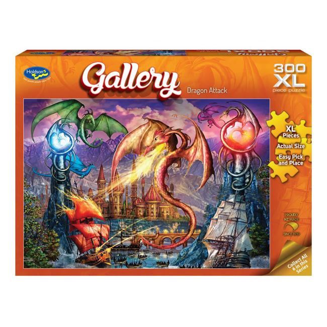 Holdson Puzzle - Gallery S7 300pc XL (Dragon Attack)