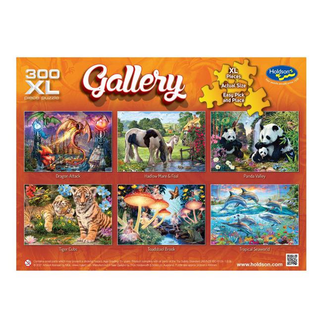 Holdson Puzzle - Gallery S7 300pc XL (Dragon Attack)