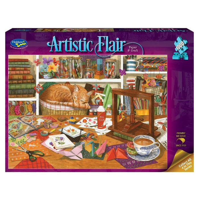 Holdson Puzzle - Artistic Flair, 1000pc (Paper & Craft) 77508