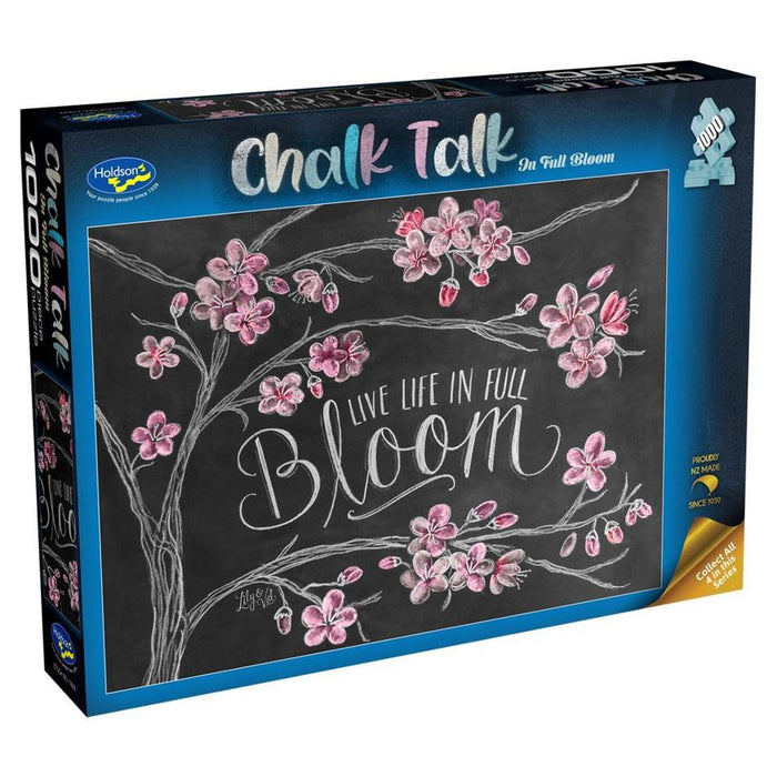 Holdson Puzzle - Chalk Talk, 1000pc (In Full Bloom) 77622