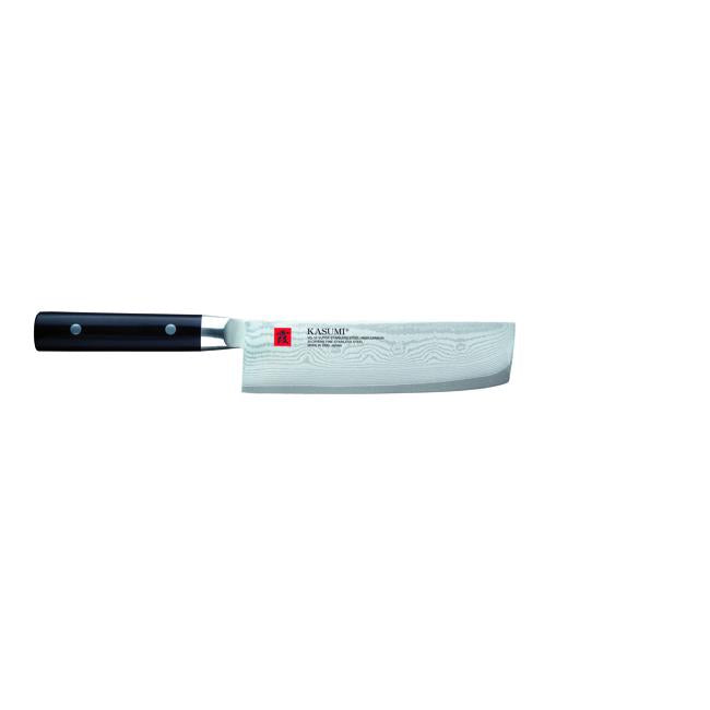 Kasumi Damascus Nakiri Knife, 17cm