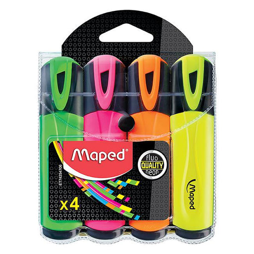 Maped fluo peps highlighter wallet 4-Marston Moor