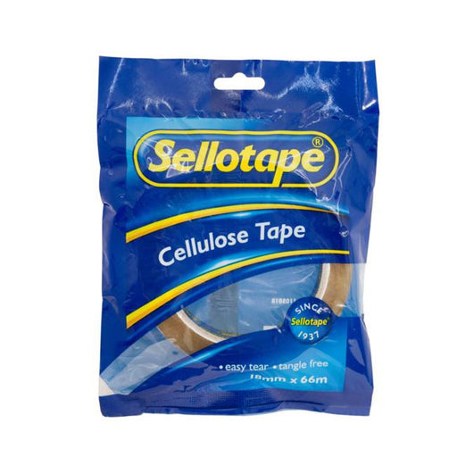Sellotape 1105 Cellulose Tape 18mmx66m-Marston Moor