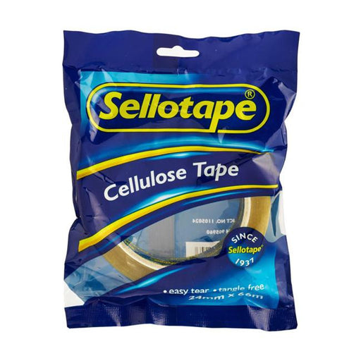 Sellotape 1105 Cellulose Tape 24mmx66m-Marston Moor