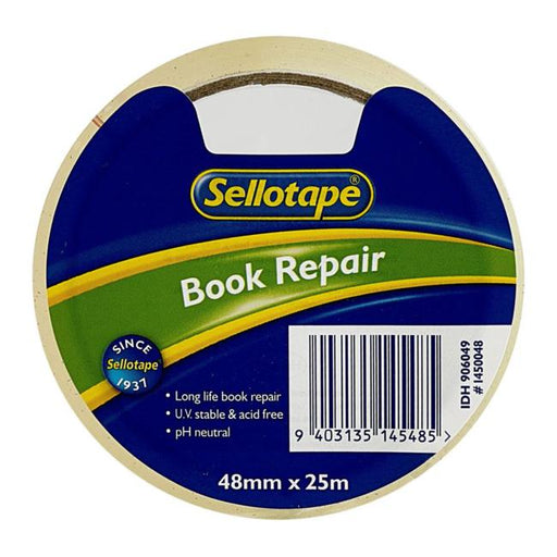 Sellotape 1450 Book Repair Tape 48mmx25m-Marston Moor