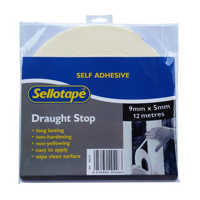 Sellotape 5500 Draught Stop 5mmx9mmx12m-Marston Moor