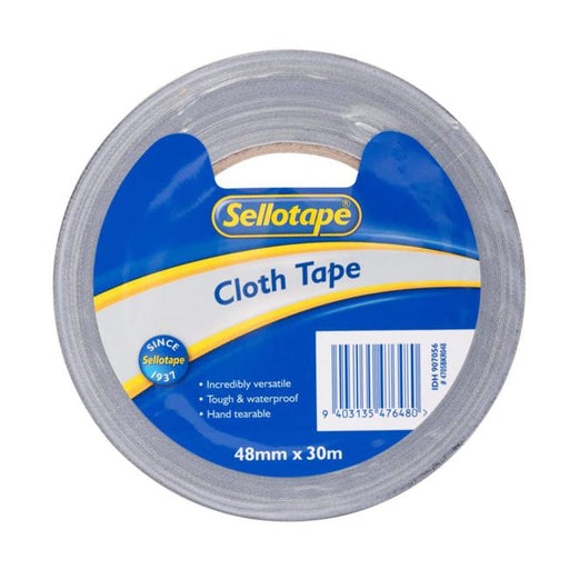 Sellotape 4705 Cloth Tape Black 48mmx30m-Marston Moor