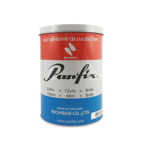 Panfix Cellulose Tape Tin Large 19mmx66m x 8 rolls-Marston Moor