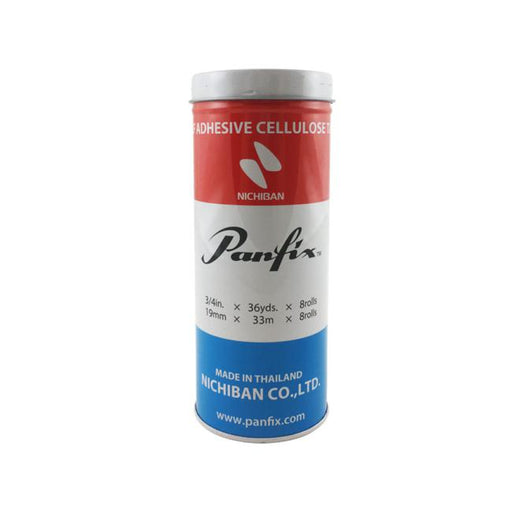 Panfix Cellulose Tape Tin Small 19mmx33m x 8 rolls-Marston Moor