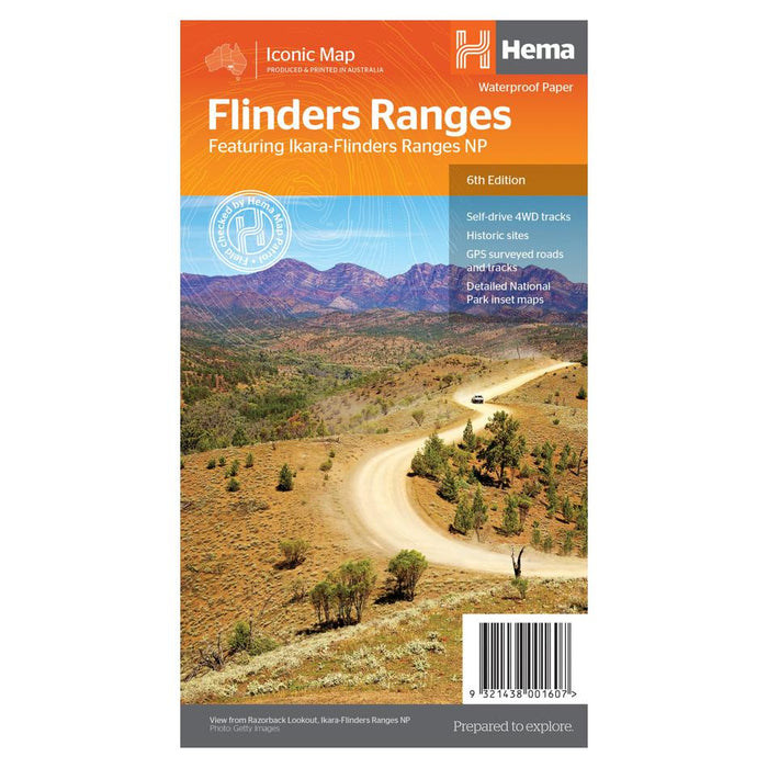 Flinders Ranges Map | Hema