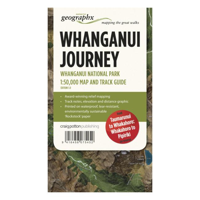Whanganui Track FOLDED Map-Marston Moor