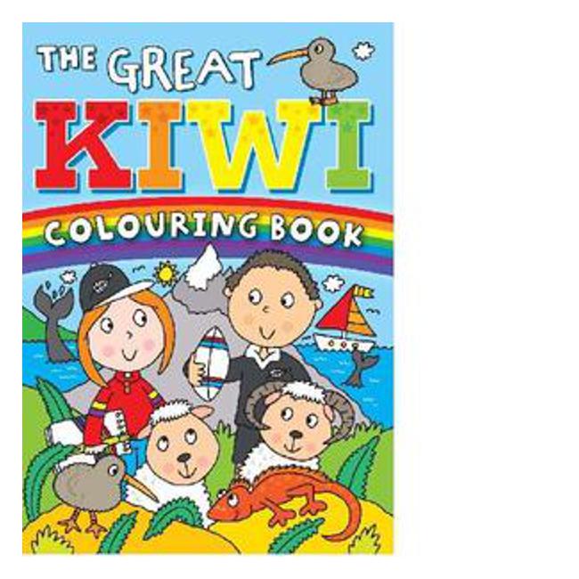 The Great Kiwi Colouring Book-Marston Moor