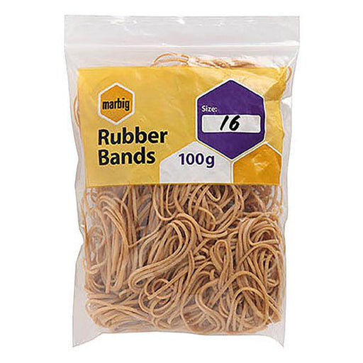 Marbig rubber bands size 16-Marston Moor