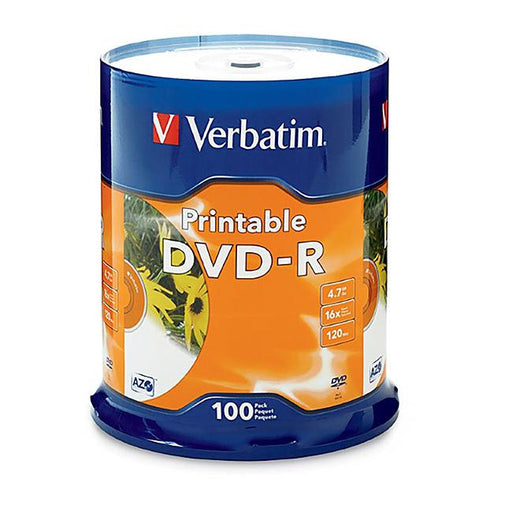 Verbatim dvd spindle 4.7gb pack of 100 16x-Marston Moor