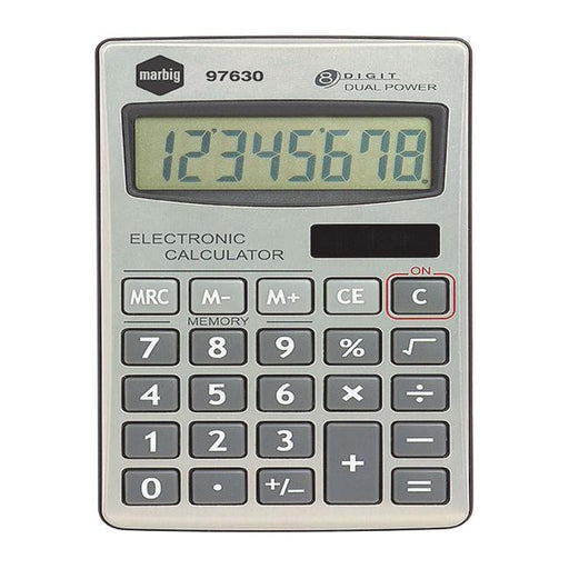Marbig calculator handheld 8 digit-Marston Moor