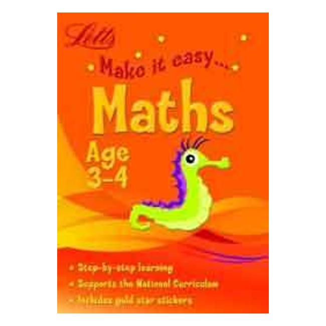 Letts Make It Easy: Maths Age 3-4-Marston Moor