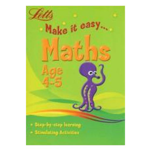 Letts Make It Easy: Maths Age 4-5-Marston Moor