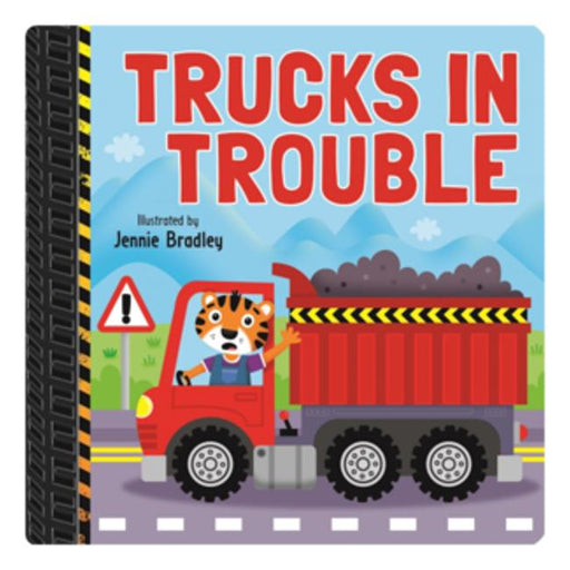 Trucks In Trouble Board Book-Marston Moor