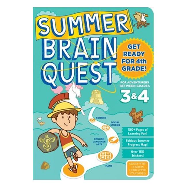 Summer Brain Quest : Between Grades 3 & 4-Marston Moor