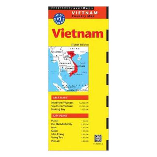 Vietnam Travel Map Eighth Edition-Marston Moor