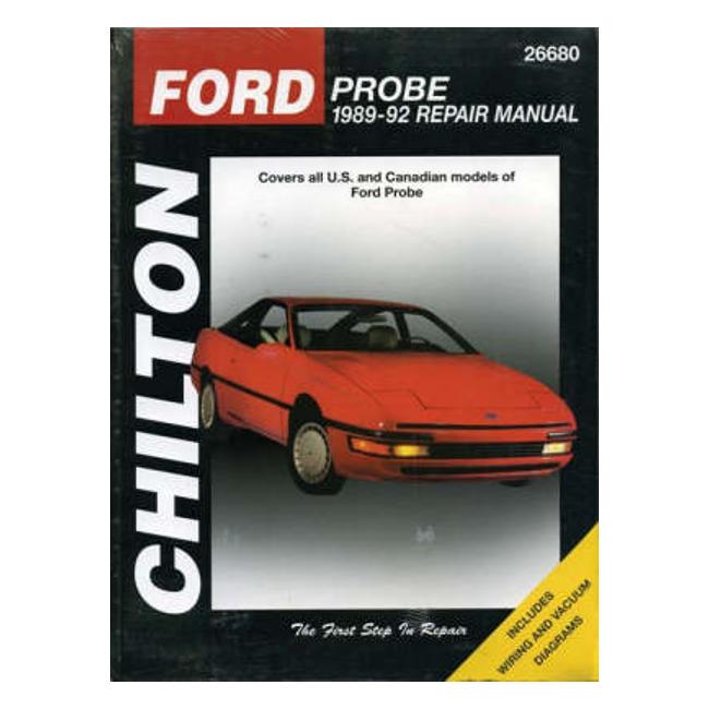 Ford Probe 1989-92 Repair Manual - Haynes