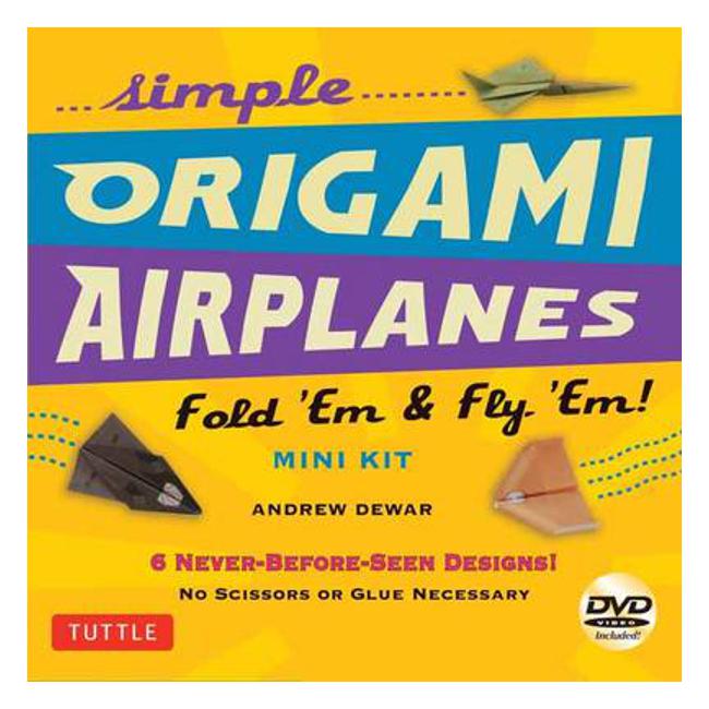 Simple Origami Airplanes Mini Kit: Fold `Em & Fly `Em!-Marston Moor