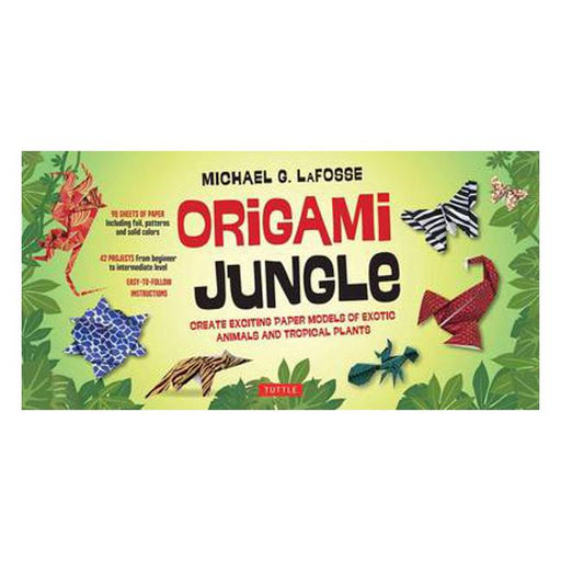 Origami Jungle: Create Exciting Paper Models of Exotics Animals and Tropical Plants-Marston Moor