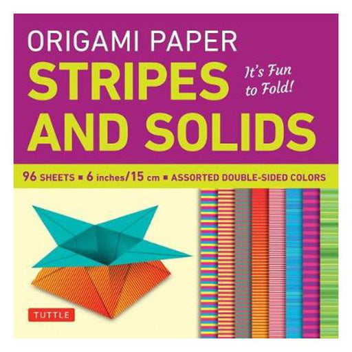 Origami Paper Stripes and Solids: It's Fun to Fold!-Marston Moor